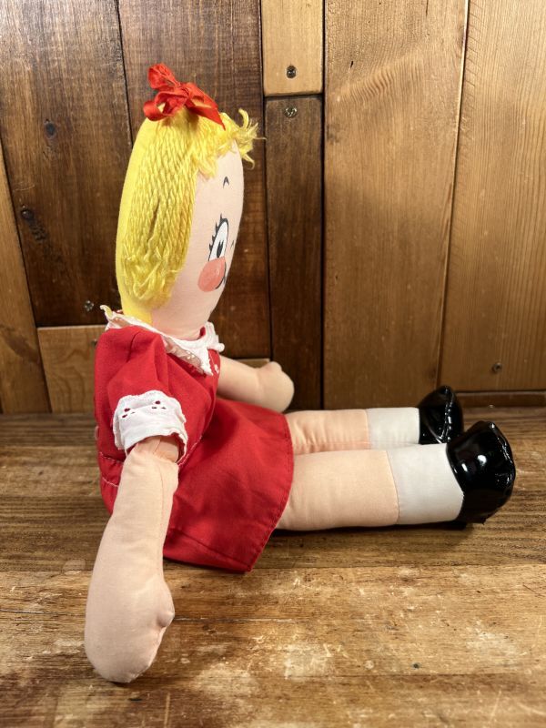 The Campbell Kids Girl Cloth Doll キャンベルスープ ビンテージ