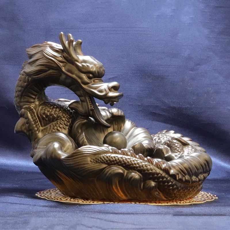 ○開運 龍 龍神 オリジナル龍シンギングボウル スーパー 【龍声】