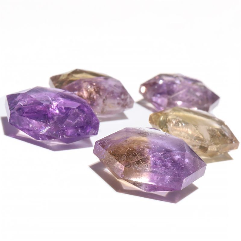 ペンダントトップ アメトリン 六芒星 （穴なし） ブラジル産 癒し 浄化