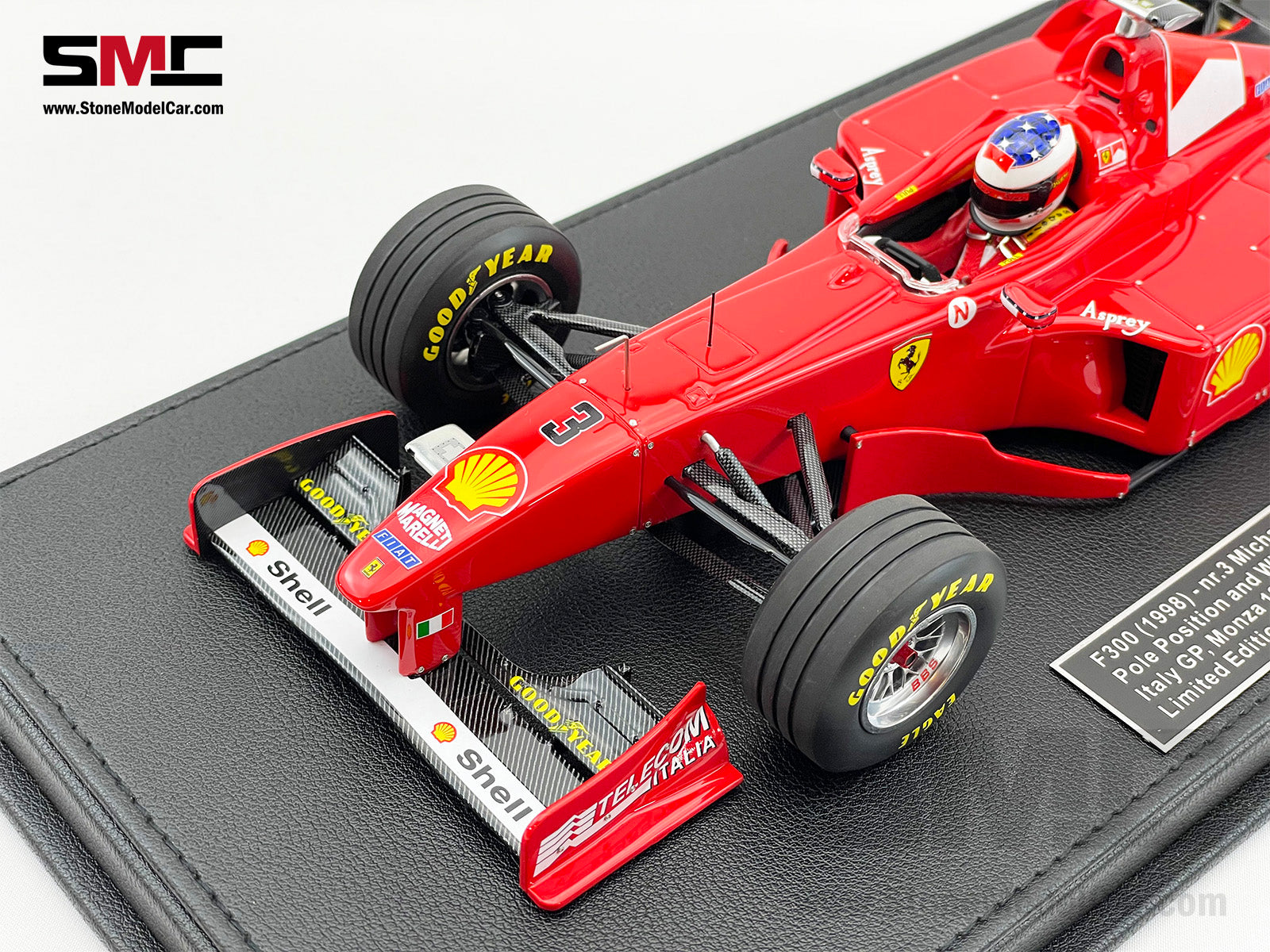 Ferrari F1 F300 #3 Michael Schumacher Italy Monza Winner 1998 1:18