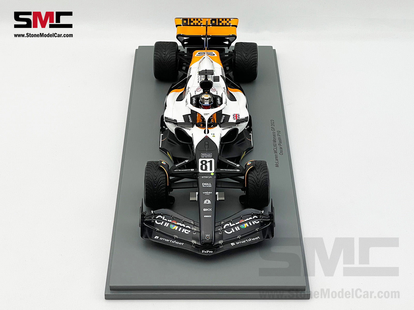 McLaren F1 MCL60 #81 Oscar Piastri 10th Monaco GP 2023 Special
