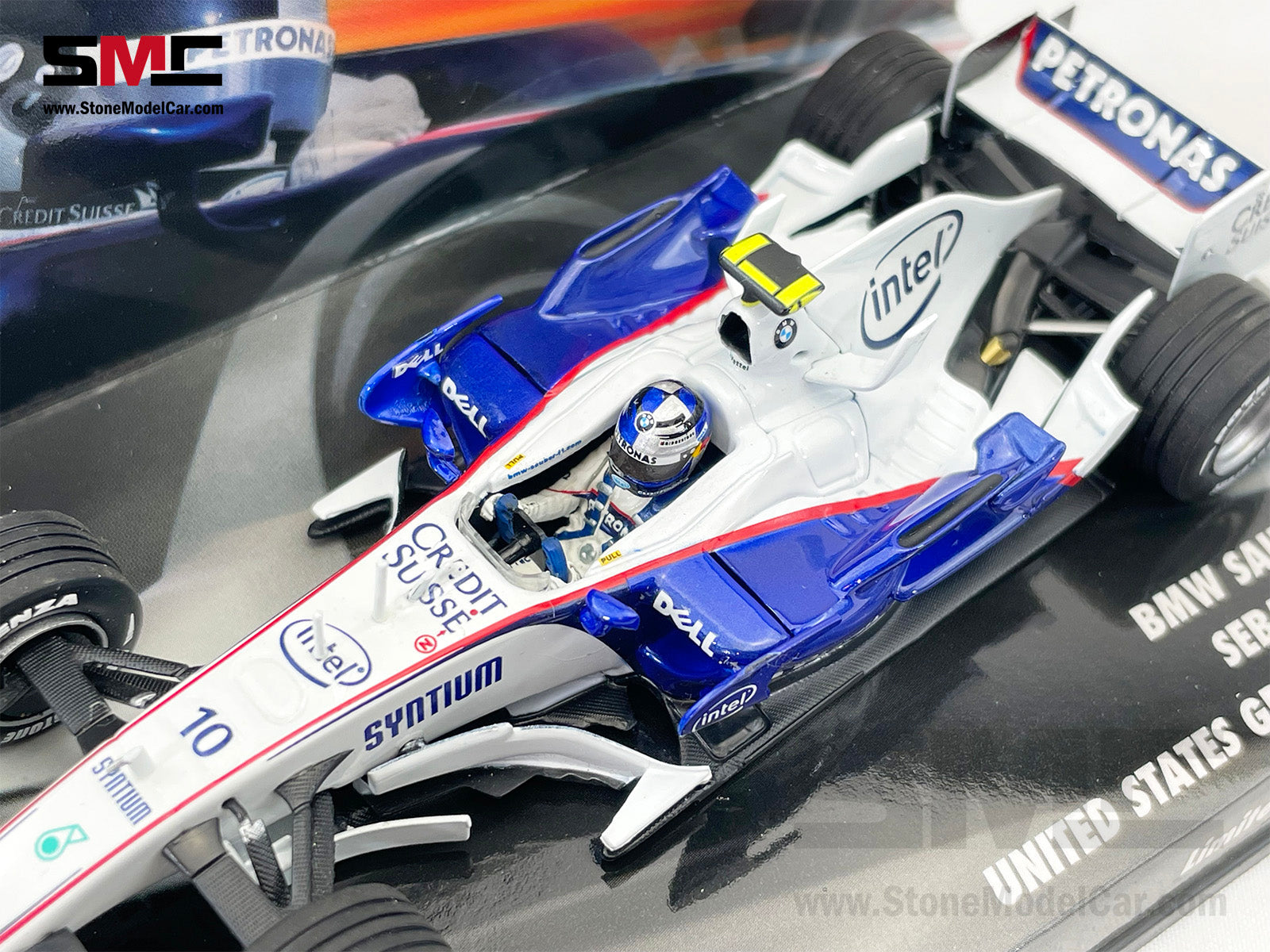 PMA 1/43 ES特注 BMW ザウバー F1.07 アメリカGP 2007 #10 S.ベッテル