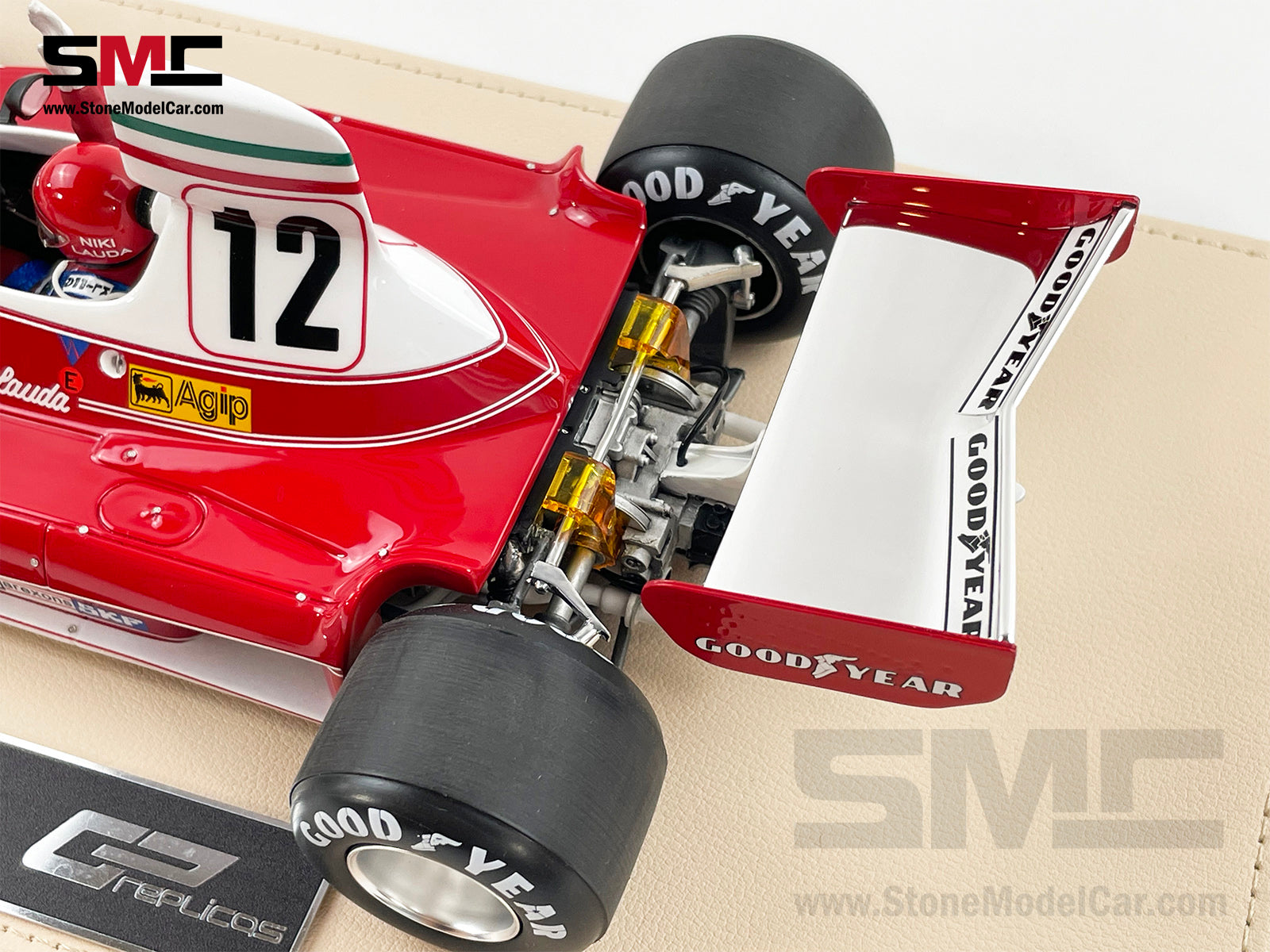 Ferrari F1 312T #12 Niki Lauda Monaco GP 1975 World Champion 1:18