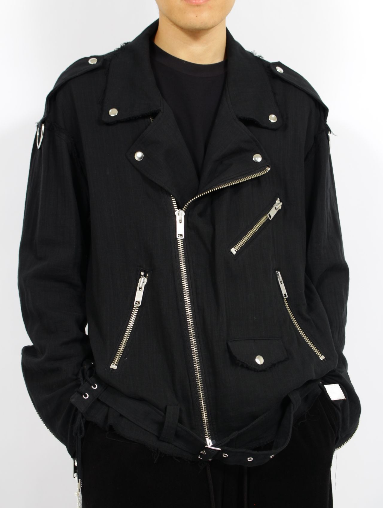 つむじ【 】さん専用】della casa シングルライダースジャケット