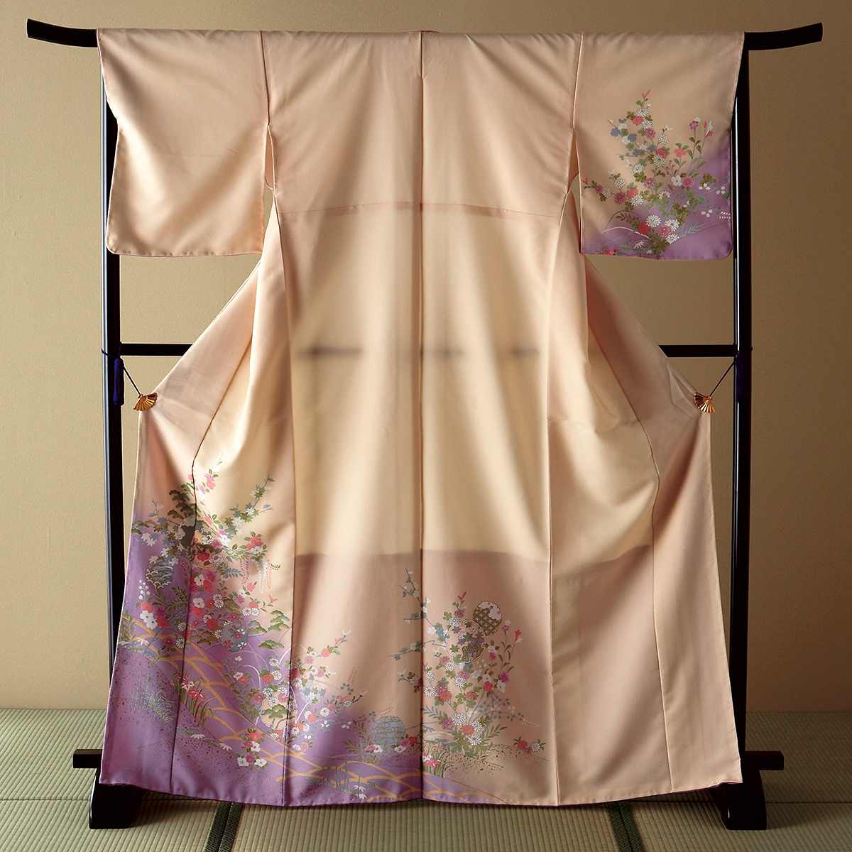 衣桁着物掛け昭和レトロ折りたたみアンティーク衣紋掛け和家具木製