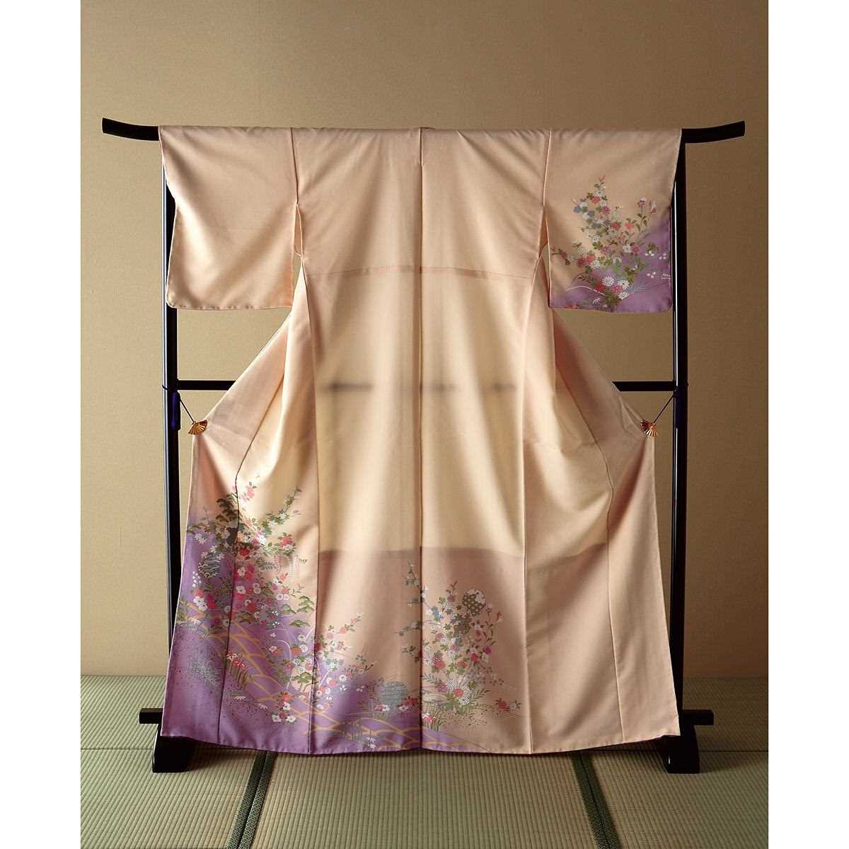 着物ディスプレイ 着物ハンガー 大衣桁（黒）