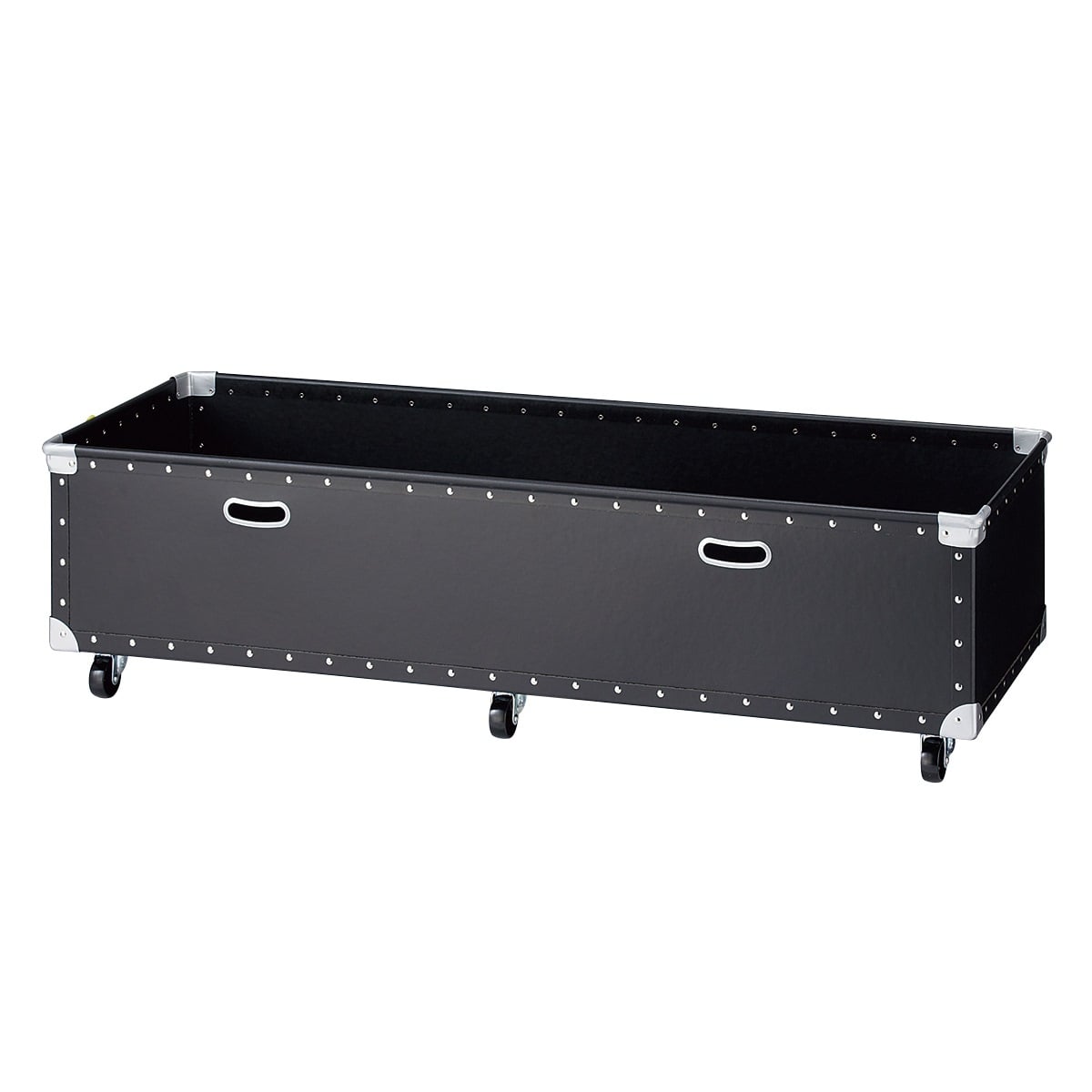 ストレージシェルフ用ファイバー収納ボックス ブラック用〔ストエキ