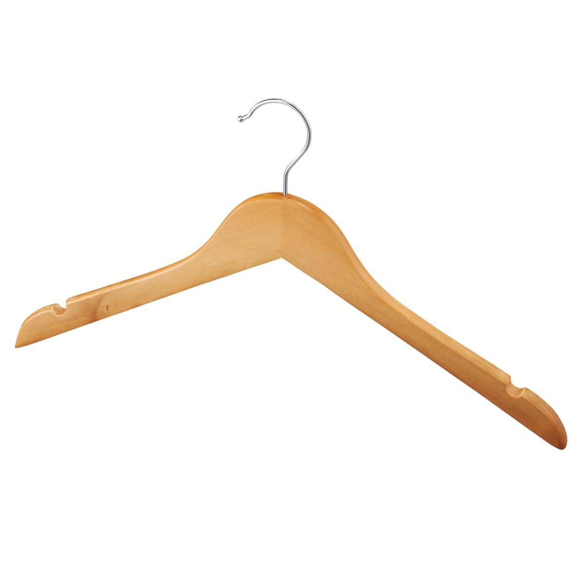 木製ハンガー ハンガーまとめ売り ハンガー ベージュ 100本 4色 木製