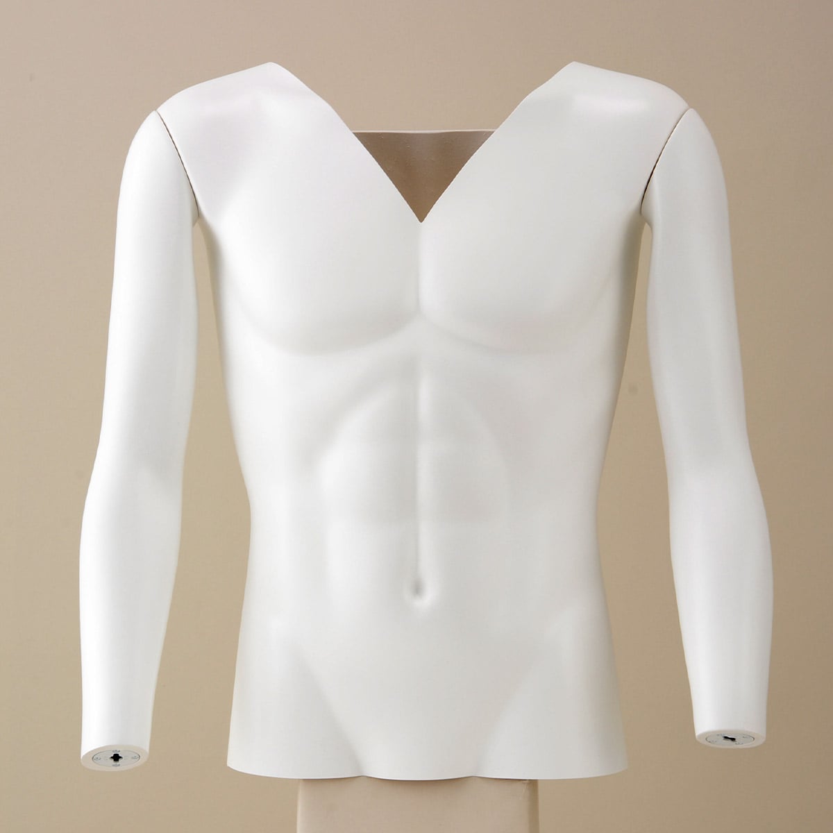 【期間限定】マネキン　白　アイボリー　トルソー　メンズ　ボディ　撮影 マネキン 白 アイボリー トルソー メンズ ボディ 撮影用 店舗用品 台座