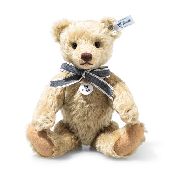 Classic Mohair Teddy Bear, 10 in, beige - Steiff.com