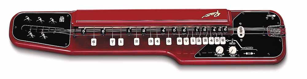 大正琴 ケース付き 13弦 蘭 ソプラノ | 鈴木楽器製作所