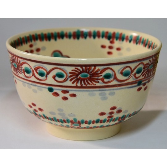 茶道具 永楽善五郎造 安南染付 歴手茶碗 表千家十三代即中斎極め箱