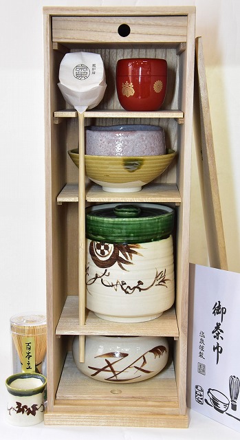 茶道具 お稽古揃い 茶碗 茶杓 建水 棗 茶入 茶筅 茶通箱まとめて(A787