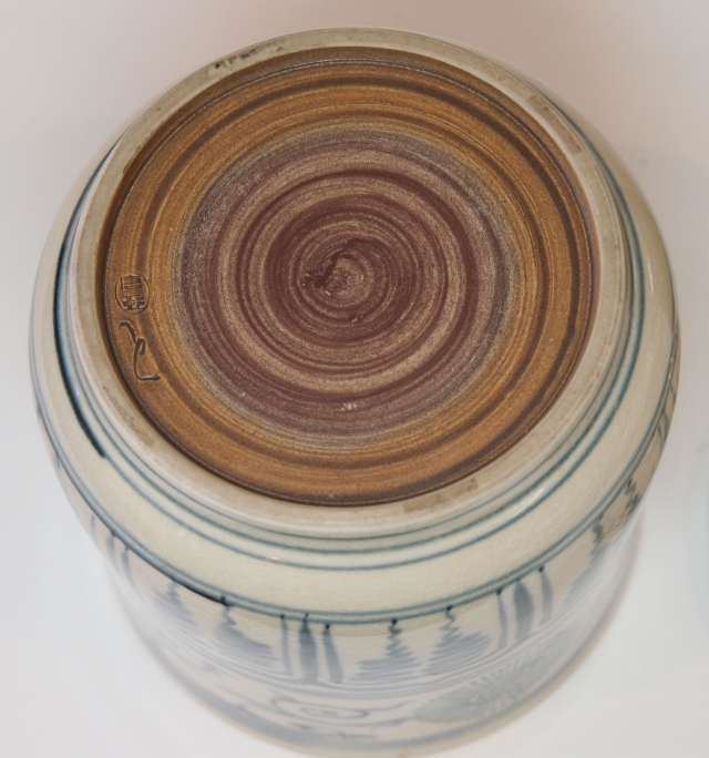 茶道具 水指 模安南 加藤唐三郎造 塗蓋 共箱 無傷 【公式通販】