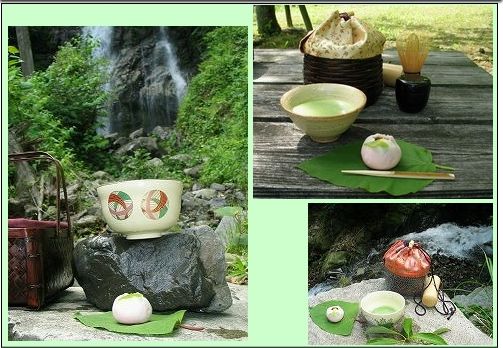 野点籠 上茶道具 セット すいぎょく園｜創業百年、お茶の「すいぎょく園」