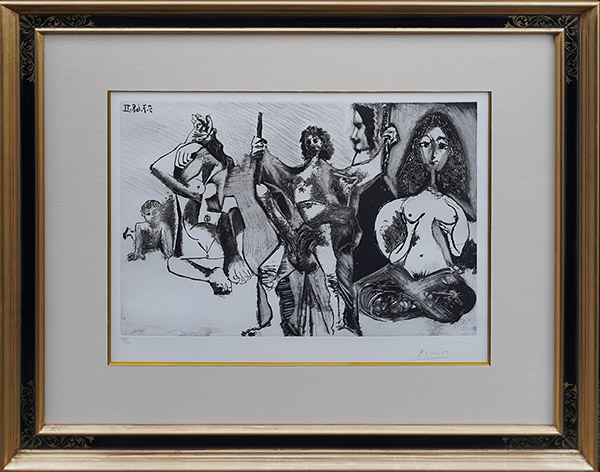 ピカソ銅版画作品集［PICASSO 347］限定1500部 定価34万円 ピカソ銅