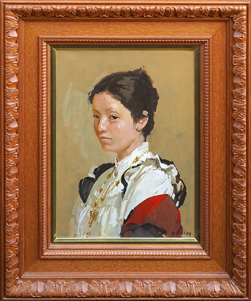 小磯良平 肖像画