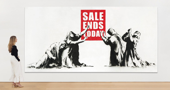 Crayon for Closure」バンクシー リトグラフ サイン入り Crayon for