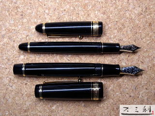 パイロット カスタム・ウルシ万年筆 迫力の30号ニブに美しい漆塗り