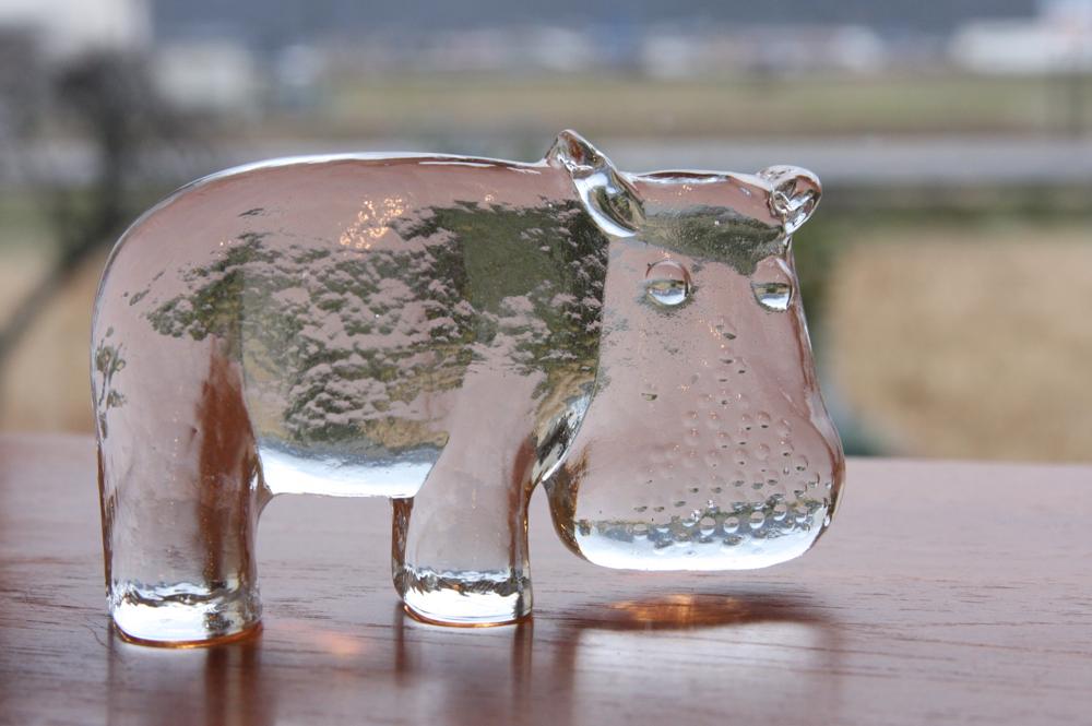 BODA ボダ ナス型オブジェ ガラス製 ベジタブル型 KOSTA BODA ボダ