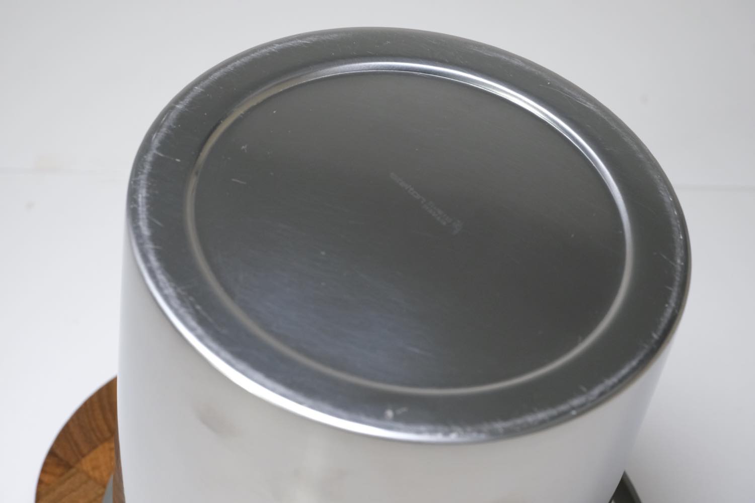 北欧ビンテージ/stelton/ステルトン/チーク蓋アイスバスケット（アイス