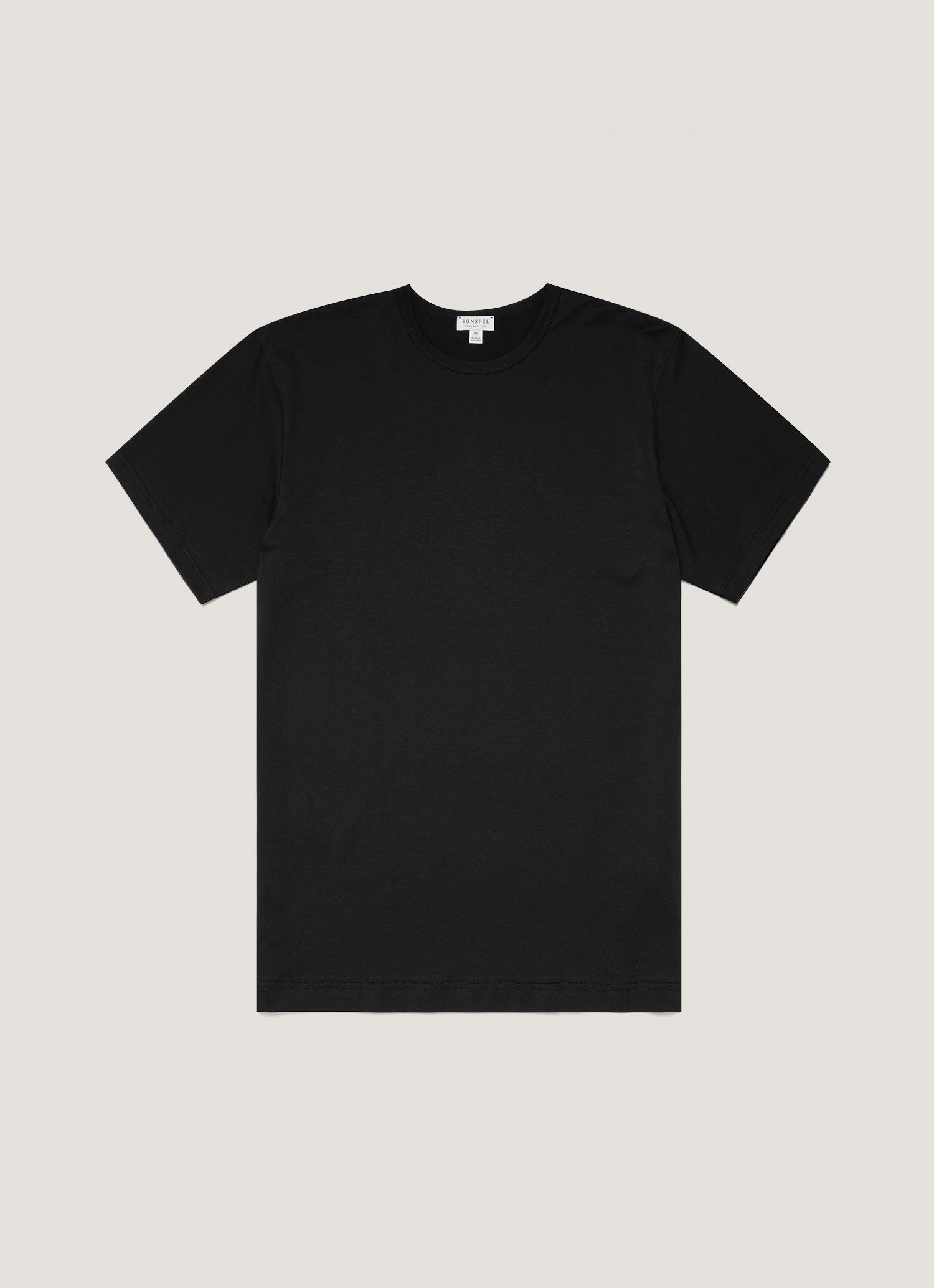 クラシックTシャツ （Black）| Sunspel