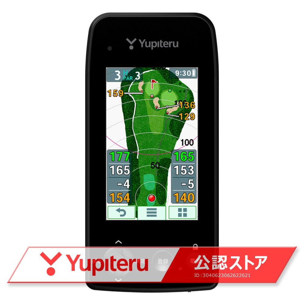 ユピテル（YUPITERU）（メンズ、レディース）ゴルフ 距離計 ナビ YGN7100