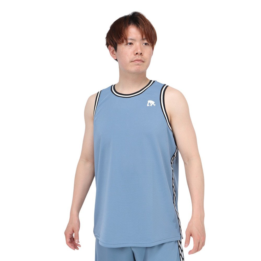Rick Owens タンクトップ バスケットスウィンガー セット ブルーカラー