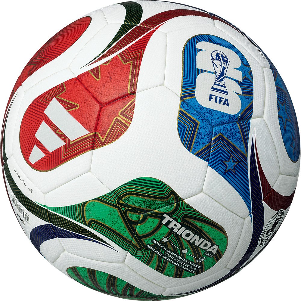 アディダス（adidas）（キッズ）サッカーボール 4号球 検定球 ワールド