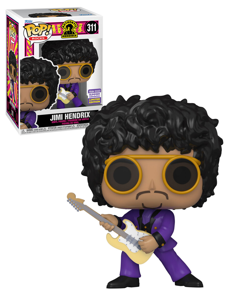 Funko POP! Rocks Jimi Hendrix #311 Jimi Hendrix (Purple Suit