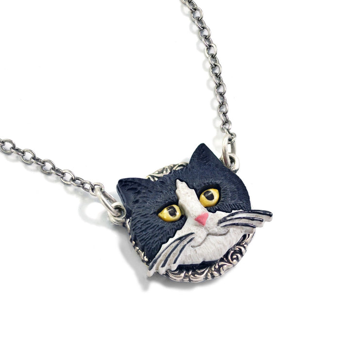 Silver Cat Lover Necklaces - Pet Jewelry | Made in USA | Sweet