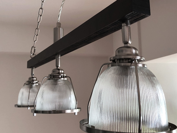 送料無料 DINER3（ダイナー3）ガラスペンダントライト（リモコン付き