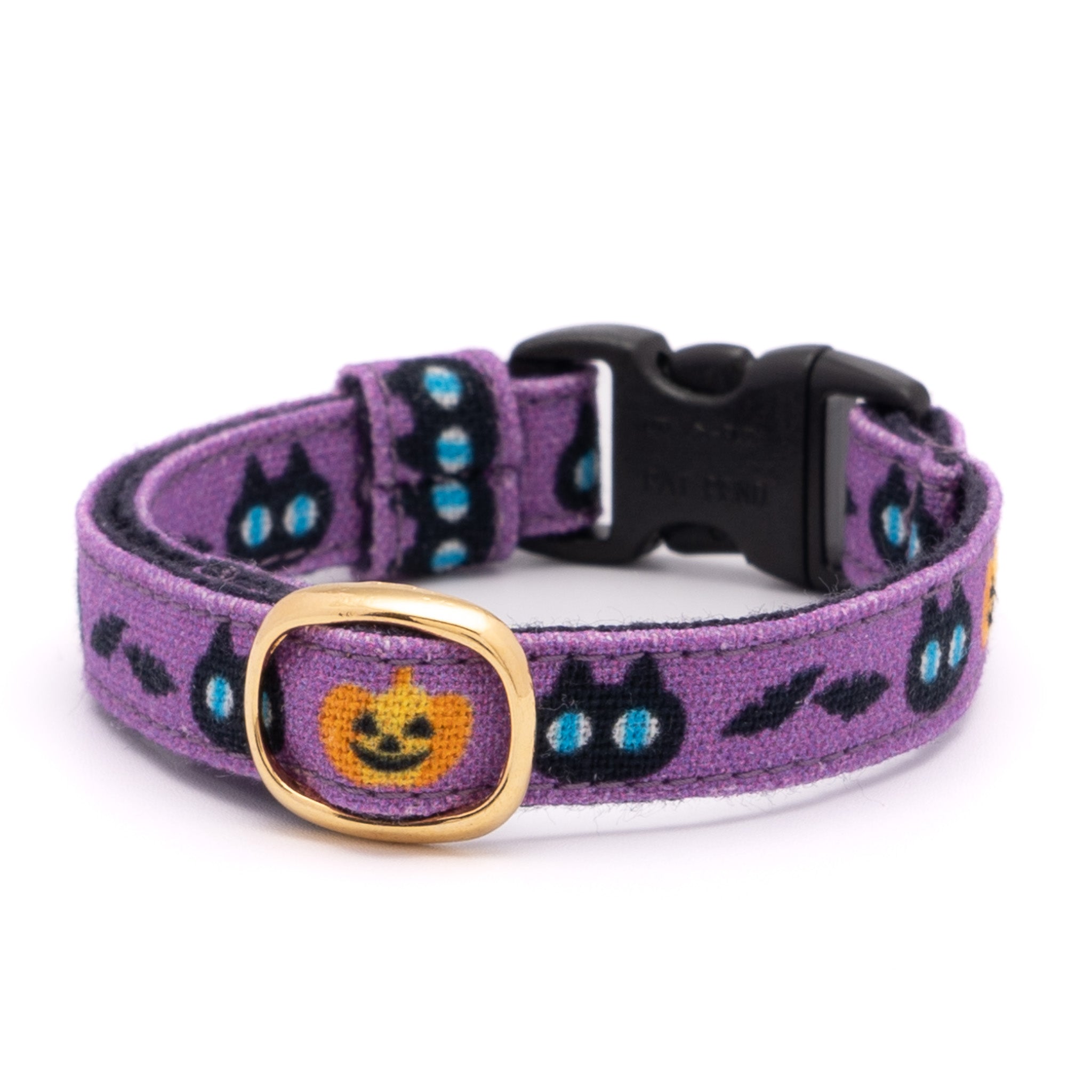 ハロウィン、ゴスロリタイプ(パープル)わんちゃん猫ちゃん用首輪