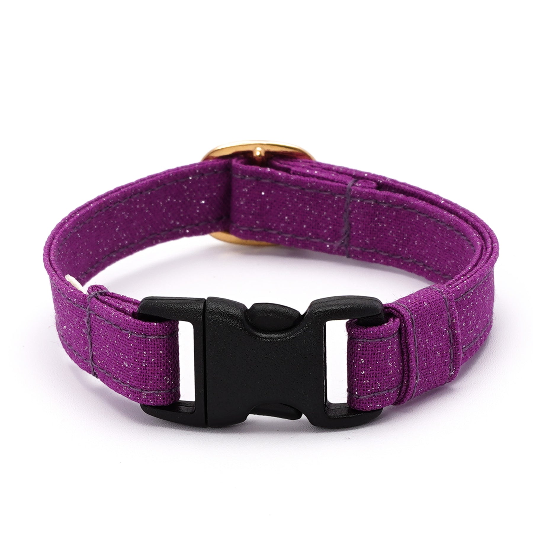 猫首輪 ハロウィン シルバーラメ パープル｜ぽぽねこ公式オンライン