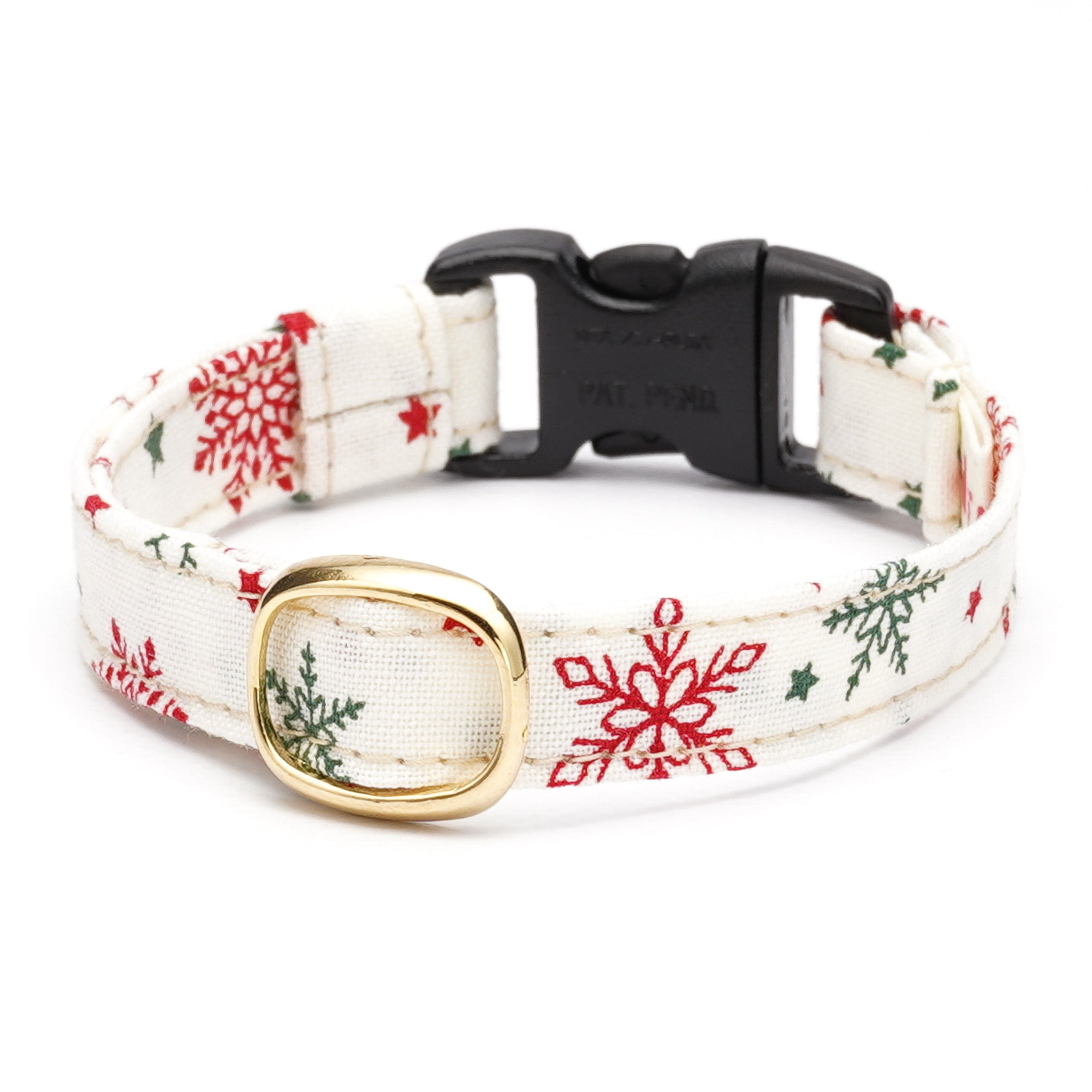 クリスマス(赤①)わんちゃん猫ちゃん用首輪