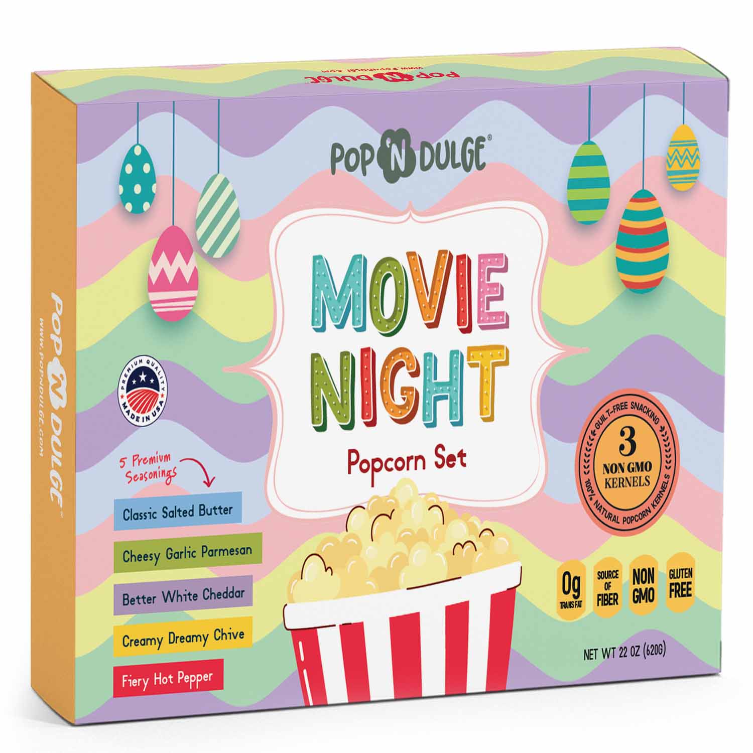 Easter Movie Night Gourmet Popcorn Gift Set – Pop 'N Dulge