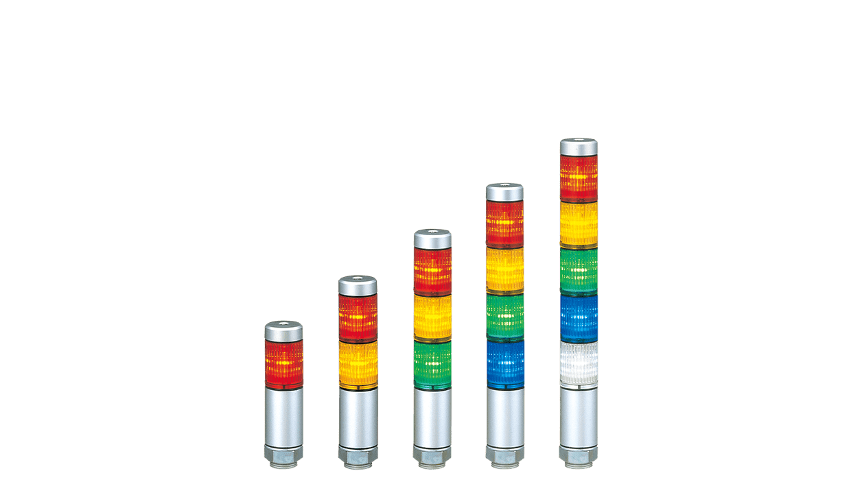 積層信号灯／表示灯／回転灯 | 製品情報 | 株式会社パトライト