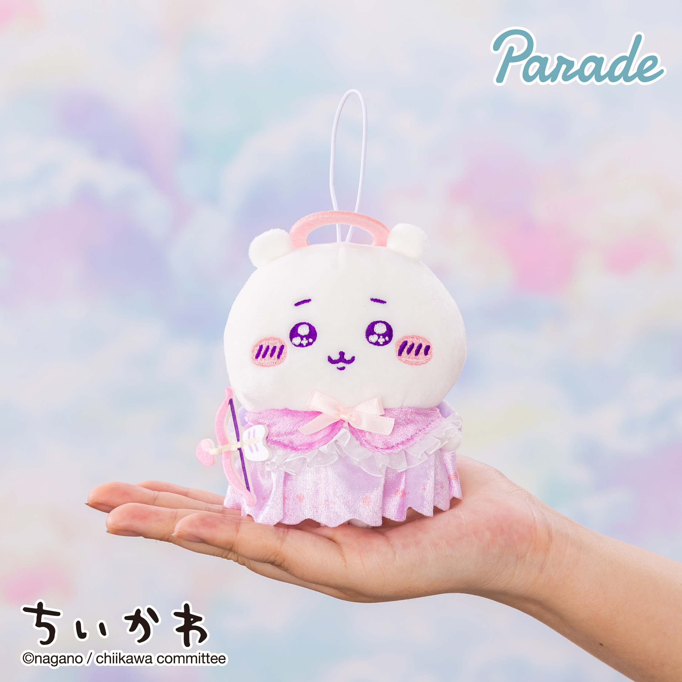 てんし♡あくま あくまな大きめマスコット 穴に落ちちゃったマスコット