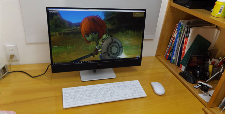 DELL Inspiron 24 5000シリーズ（5475）レビュー AMD A10-9700E 搭載