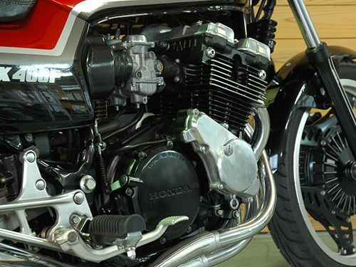 CBX400F タンク ペイント済み 鑑賞用だったCBR400Fエンジン用 【公式通販】