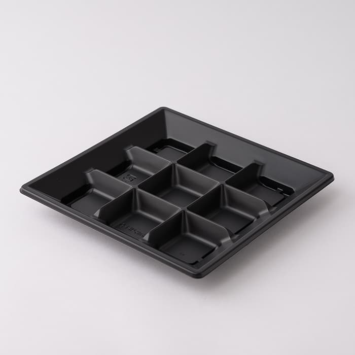 福皿 21H-9 黒50枚｜foodware+