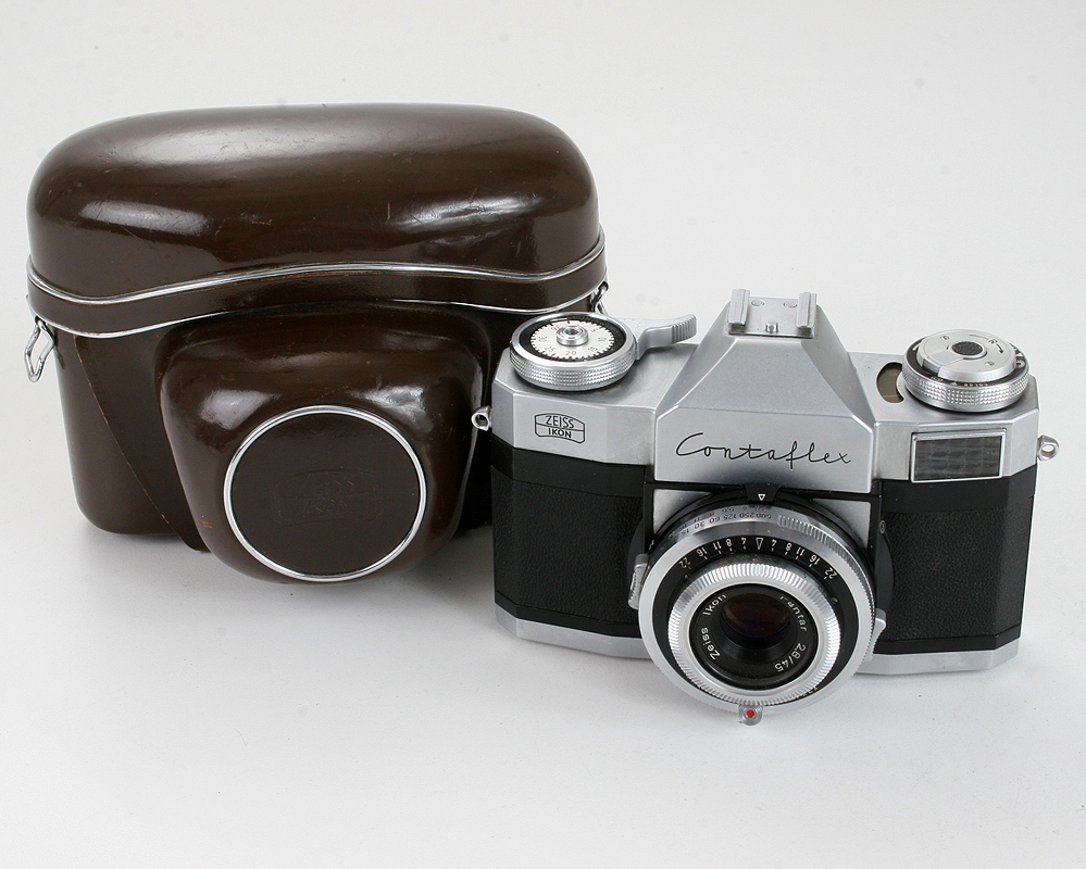 Zeiss Ikon Contaflex 初期型 Pantar45mm付 動作品 ZEISSIKON