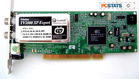 Leadtek WinFast TV2000 XP Expert TV-tuner Review - PCSTATS.com
