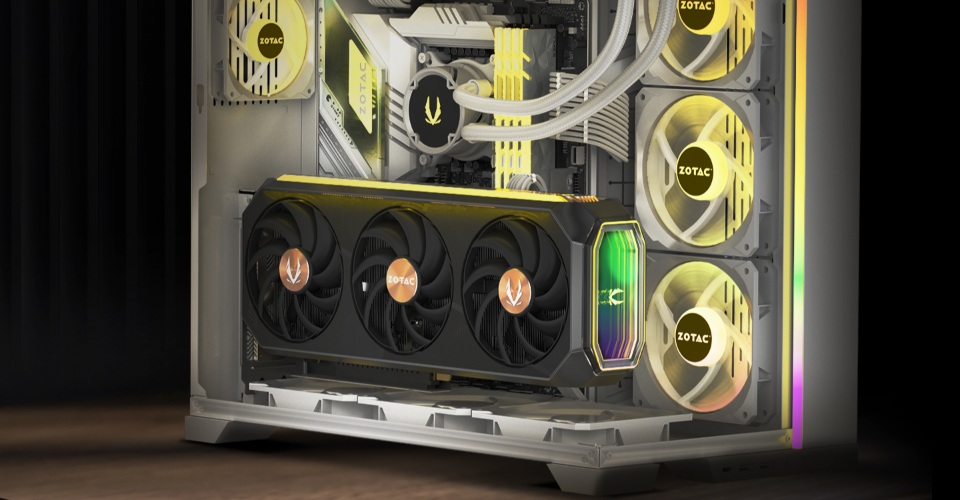 Buy ZOTAC Gaming GeForce RTX 5070 AMP GDDR7 12GB White [ZT