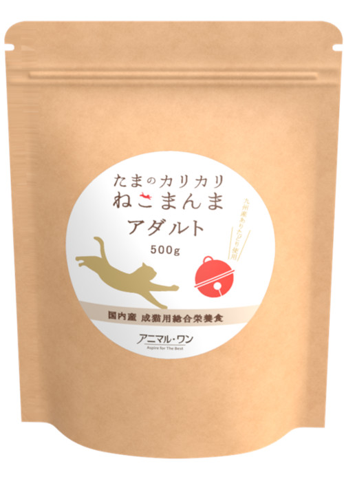 たまのカリカリねこまんま アダルト（総合栄養食） 500g/あにまる