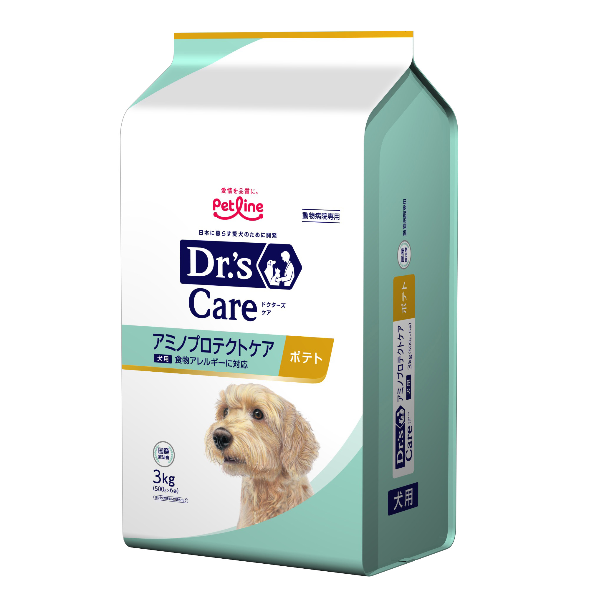 HANA♡HANA様ドクターズケア犬用療法食アミノプロテクトポテト3kg×2袋