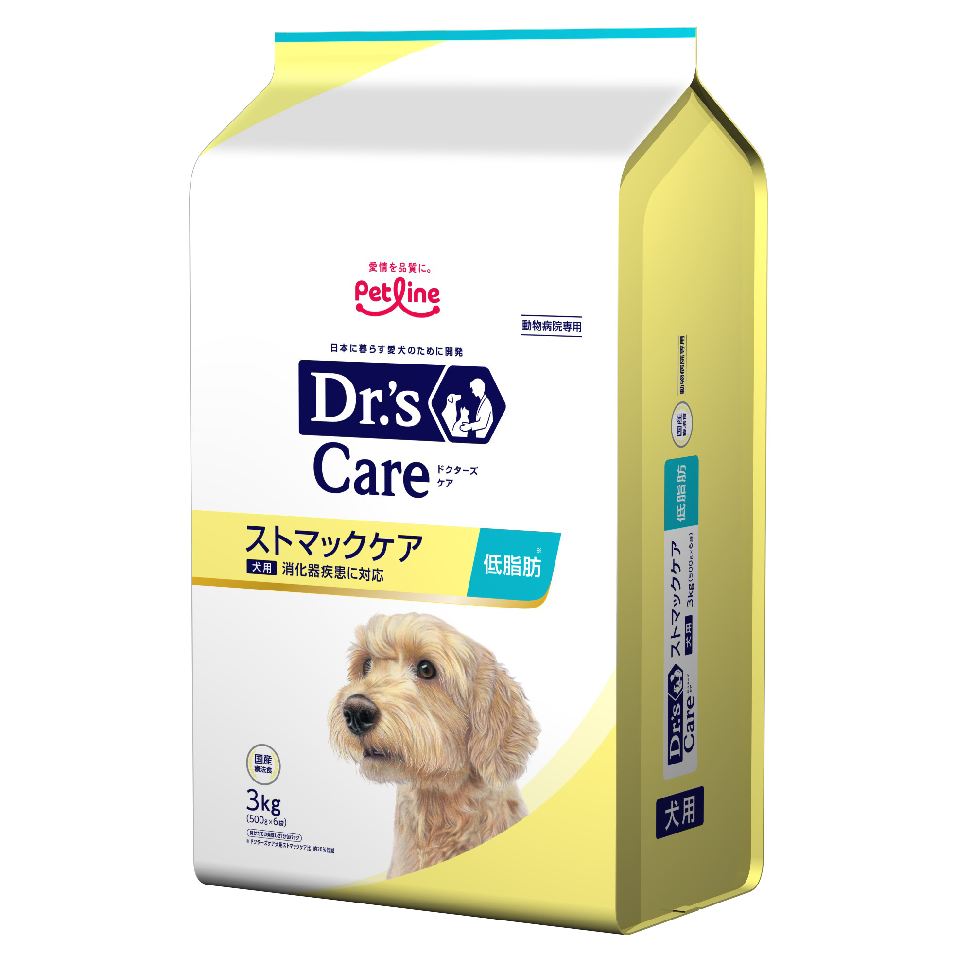 ドッグフード「ドクターズケア 犬用ストマックケア低脂肪」｜国産