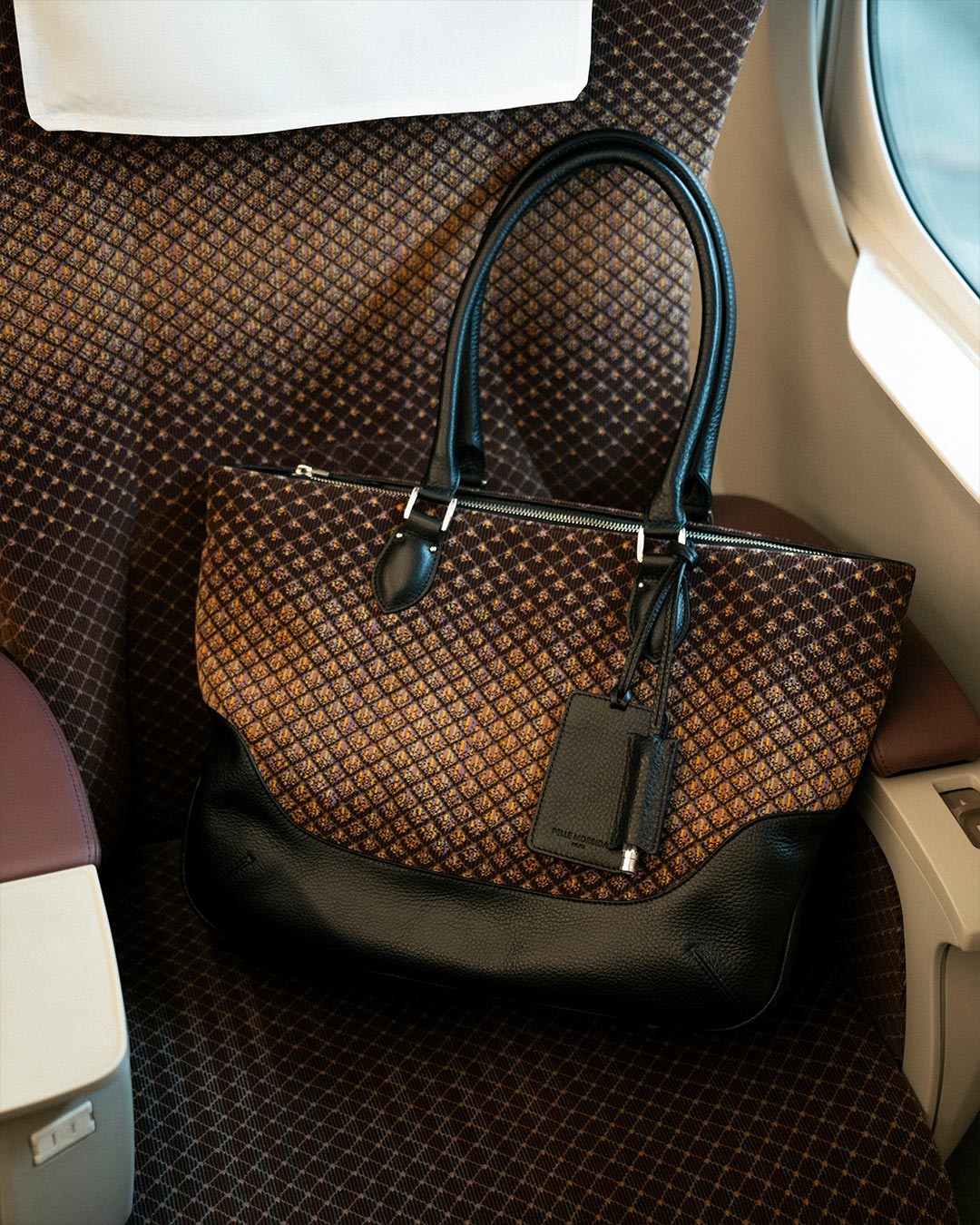 N700系S編成 グリーン車 生地使用 手提げバック 東海道新幹線「N700S