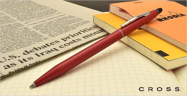 CROSS クロス ボールペン クリック NAT0622-119 レッド | ペンハウス