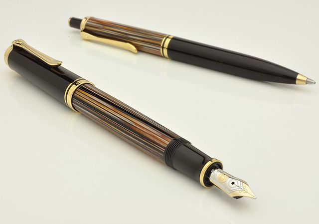 Pelikan ペリカン 万年筆 特別生産品 スーベレーン M400 茶縞 | ペンハウス
